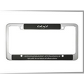 Chrome Plated License Frame